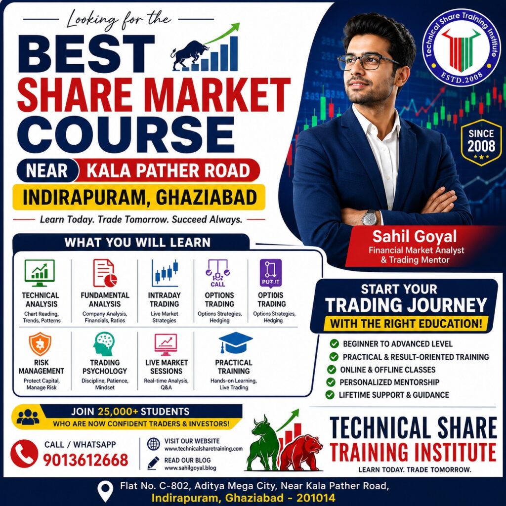 Best Share Market Course Near Kala Pather Road, Indirapuram